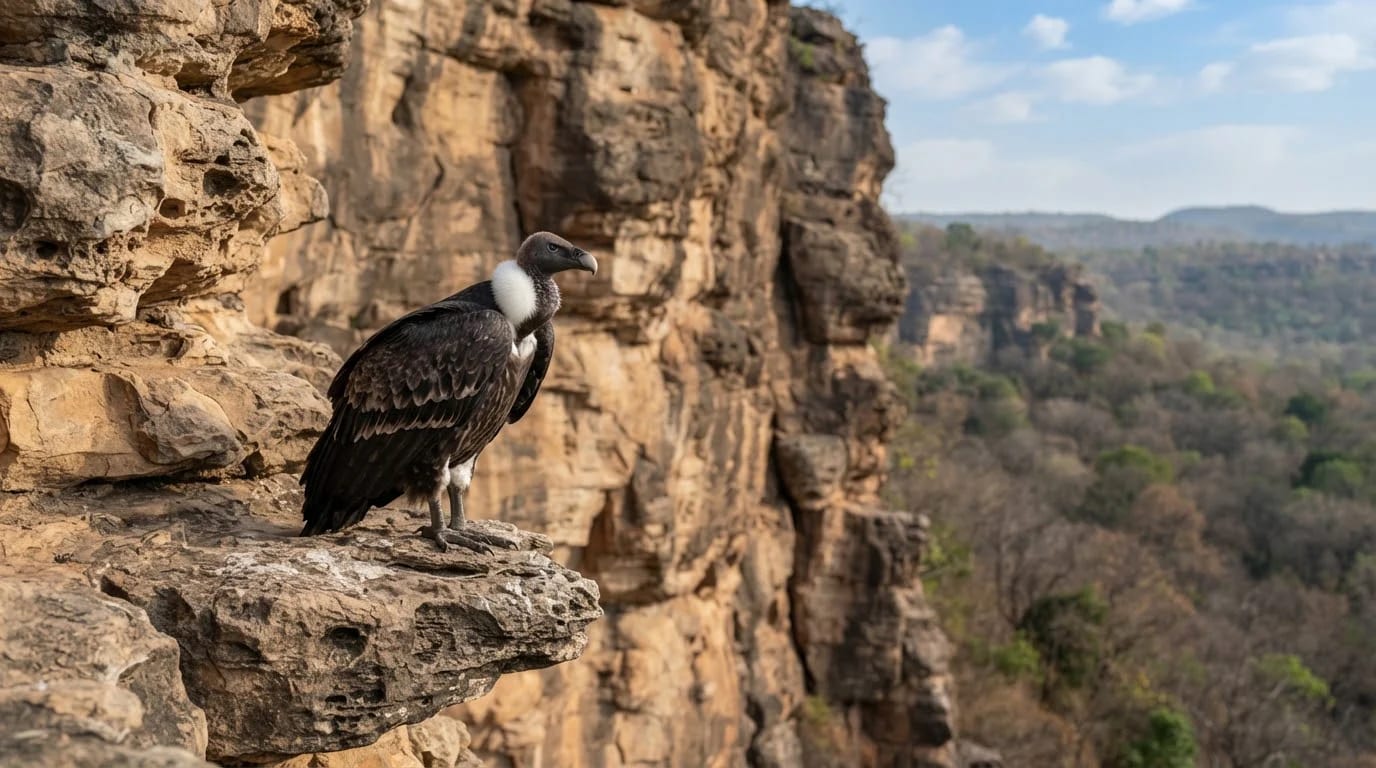 White-rumped vulture, Ratapani bird species
